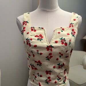 Berry Good Bustier Crop Top
